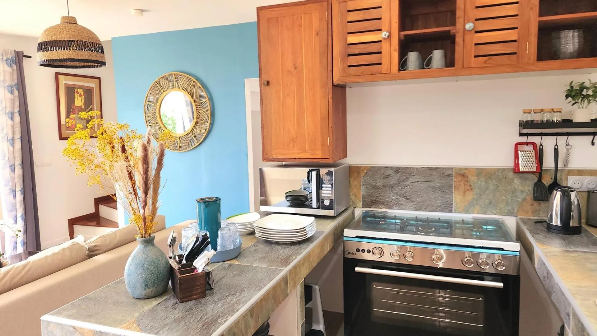 別荘 Duplex En Bord De Mer Fare Tahitea Pension Taputapuapea フランス領ポリネシア
