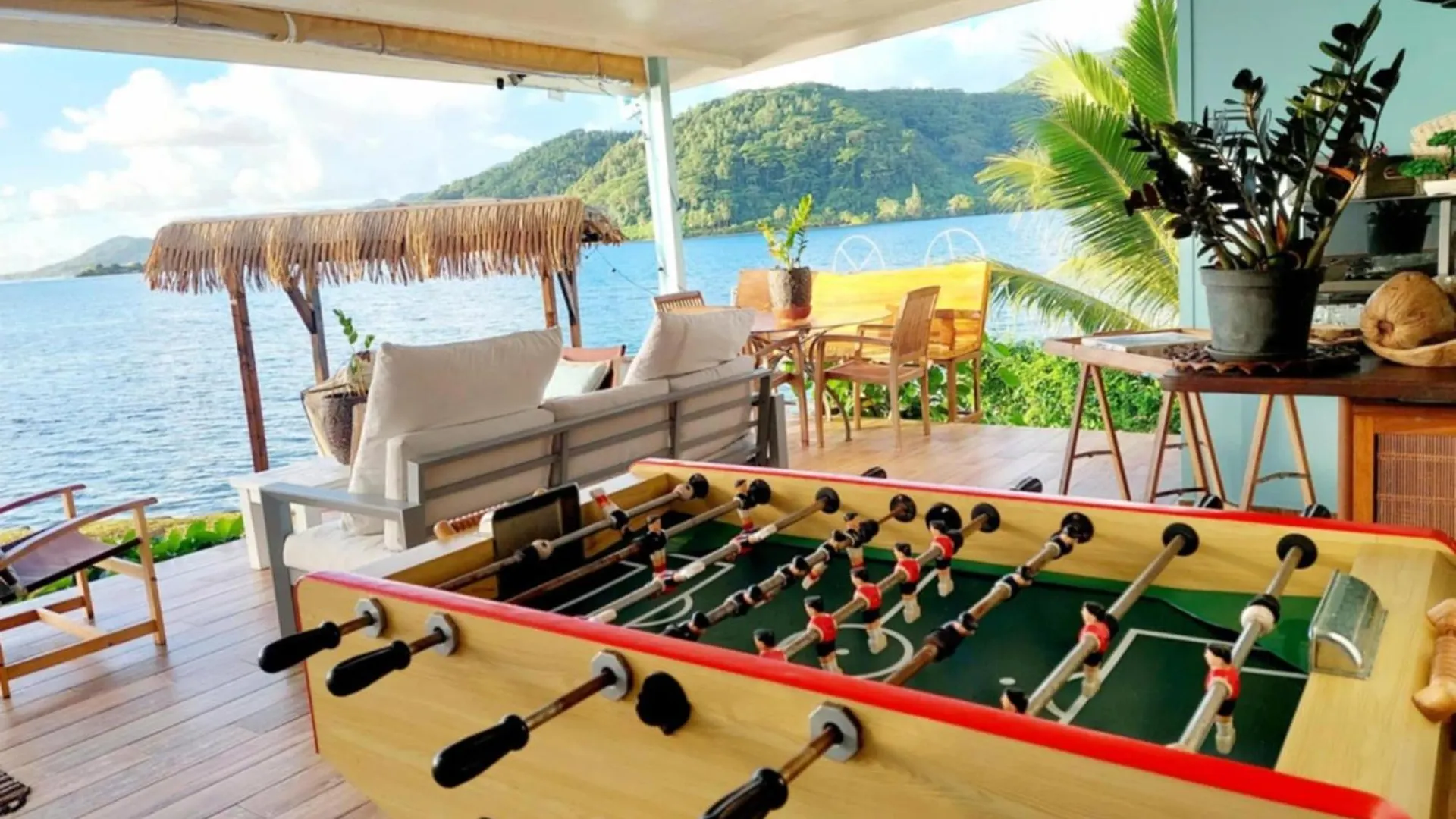 別荘 Duplex En Bord De Mer Fare Tahitea Pension Taputapuapea